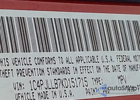 2019 Jeep Cherokee Latitude Plus Fwd from USA, damaged, VIN 1C4PJLLB7KD151715